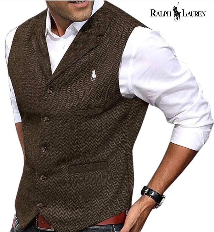 Elegante gilet formale-casual per uomo